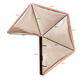 Guana Equipment Morpho 270 Degree Awning Dimensions