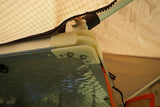 Wanaka 72" Roof Top Tent With XL Annex 4 Person Size Close Up