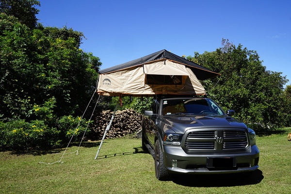 guana equipment wanaka 3 person car top tent softshell