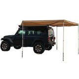 Morpho 270 Degree Awning side view in jeep wrangler