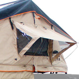 Guana Equipment Wanaka 64" Roof Top Tent With XL Annex Window Rainfly View