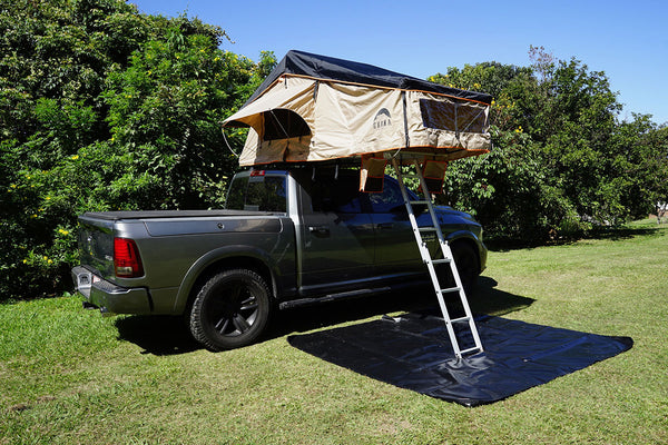 softshell roof top tent by guana equipment