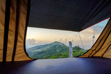 inside a 3 person roof top tent