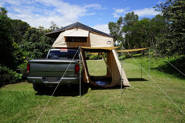 Wanaka 72" Roof Top Tent 4 Person Size Back View